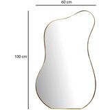 MID.YOU STENSKO OGLEDALO, 60/100/2,5 cm steklo | Shoptok.si