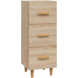  Komoda sonoma hrast 34,5x34x90 cm inženirski les, (20654844) | Shoptok.si