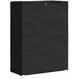 Ormarić za cipele crni 60 x 28 x 90 cm od tkanine | shoptok.hr