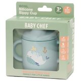 BABY CHEF silikonska flašica sa piskom, plava | Eponuda.ba