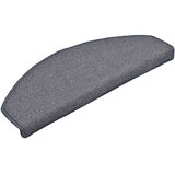  Prostirke za stepenice 30 kom 65x24x4 cm svijetlo sive i plave poluokrugle velike | Shoptok.si