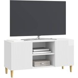 TV ormar Bijela visokog sjaja 102 x 34,5 x 50 cm | Eponuda.ba