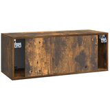 TV Omarica za TV, ki jo lahko montiraš na steno Dimljen hrast, (5000210458) | Shoptok.si
