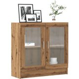 vidaXL Knjižna omara artisan hrast 82,5x30,5x80 cm inženirski les Cene