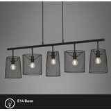Lesnina XXXL Brilo 4076-055 - Luster na sajli RETRO 5xE14/40W/230V | Eponuda.com