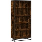 vidaXL Polica za knjige dimljeni hrast 80 5x35x170 5 cm | shoptok.hr