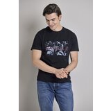 Legendww muška crna pamučna majica sa printom | Eponuda.com