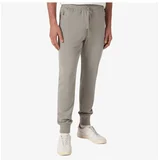 Rib cuff pants