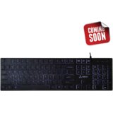 S Box K-22 USB tipkovnica, US raspored, crna | shoptok.hr