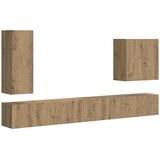 Set zidnog ormarića za TV Zidne 6 pcs Umjetnički hrast | Eponuda.ba