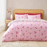 Catherine Lansfield Bijela/ružičasta posteljina za bračni krevet/za produženi krevet od krepa 230x220 cm Seersucker Heart – | shoptok.hr