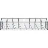  Kavez za ptice antracit 1 79x8x1 85 m aluminijski | shoptok.hr