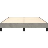  Okvir za krevet bez madraca svjetlosivi 140x200 cm baršunasti | shoptok.hr