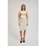 Moodo Women's beige skirt Cijene