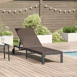 vidaXL Rjava Ratan 200 x 54 x 27.5 cm Nastavljivi nasloni za roke