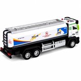  Metal Tank Truck Drive Lights Sounds Blue and White 1:40 | Shoptok.si
