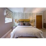 Elstead Lighting Elstead Nettle Luxe Namizna svetilka z 2 lučema, zlati listi, taupe, E27, (22099469) | Shoptok.si