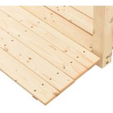  Vrtni most s ogradama 150 x 67 x 56 cm od masivnog drva smreke | Eponuda.com