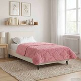  Poletna odeja Roza 135 x 200 cm Mikrofibra in Teddy flis, (5000284522) | Shoptok.si