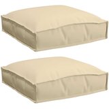  Jastuk 2 pcs Bež 40 x 40 x 8 cm Oxford tkanina | shoptok.hr