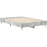  Okvir kreveta bez madraca boja betona 140x190 cm | shoptok.hr
