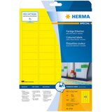 Herma etikete 45,7X21, zaobljene ivice A4/48 1/20 žuta ( 02H4366 ) | Eponuda.com