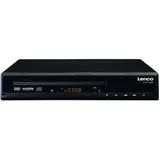 Lenco, Predvajalnik DVD/CD s HDMI in zaslonom LED, Črna, (5000250458)