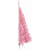  Umjetno predsvijetljeno božićno drvce Ružičasta 120 cm PVC | shoptok.hr