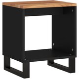 Maison Chic Klubska mizica - kavna mizica - Nizka mizica 40x31x46 cm trden akacijev les in inženirski les, (21753958) Cene