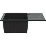  Umivalnica Črna 620 x 500 mm 80% Kvarc in 20% Smola, (5000160169) | Shoptok.si