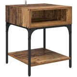  Noćni ormarić 2 pcs Staro drvo 40 x 40 x 50 cm | shoptok.hr