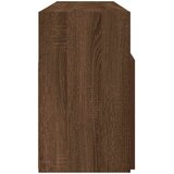 TV ormarić s LED svjetlima boja smeđeg hrasta 120 x 30 x 50 cm | Eponuda.com