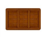 INF 24-Votli silikonski model za čokolado s strgalom - Enostavno odstranjevanje, (22103536) | Shoptok.si