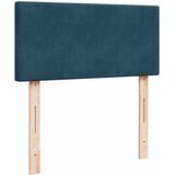 Box spring krevet s madracem tamnoplavi 80 x 200 cm baršunasti | shoptok.hr