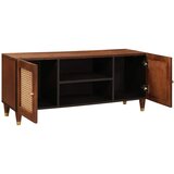 TV ormar s policom Smeđa 105 x 33,5 x 46 cm Čvrsto drvo manga | shoptok.hr