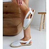 Gemre White slingback espadrilles Tharna | ePonuda.com
