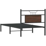 vidaXL Okvir kreveta bez madraca smeđa boja hrasta 90 x 200 cm drveni | shoptok.hr