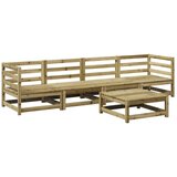  5-dijelni set vrtnih sofa od impregnirane borovine | shoptok.hr