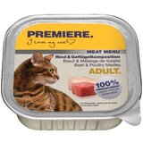 Premiere Cat Meat Menu Adult Govedina/Perutnina 100g ALU-pak | Shoptok.si