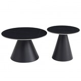  Set od dva klupska stoli PALIN (crna) | shoptok.hr