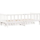  Dnevni krevet s ladicama bez madraca 90x200 cm masivno drvo | shoptok.hr