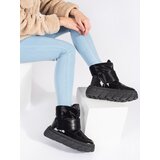 SEASTAR Black insulated women's snow boots with a thick sole Cijene