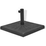  Stalak za Suncobran od Smole Pravokutni Crni 12 kg | Eponuda.com