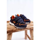 Big Star Children's Sport Shoes With Velcro Memory Foam System KK374183 Navy blue Cene