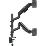 Ergo Office ER-692 B stolni nosač za dva monitora 17&amp;ndash;32&amp;Prime; s plinskim oprugama Slike