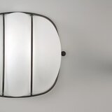  SIRU - Zidna lampa CAGE, 1xGX53/10W/230V, 20 cm, crna/bela, venecijansko staklo | Eponuda.com