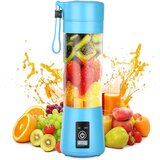  Mini blender Punjivi USB Plavi u