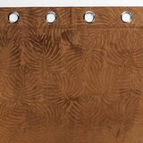 Douceur d intérieur Smeđa zavjesa od samta 140x240 cm Analia – | shoptok.hr