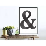  Poster - Ampersand (Black) 20x30 | shoptok.hr