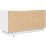 vidaXL TV omarica z LED svetili bela 100x41x50 cm | Shoptok.si